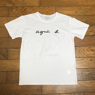 アニエスベー(agnes b.)のagnes b. 定番 ホワイトTシャツ XL(Tシャツ(半袖/袖なし))