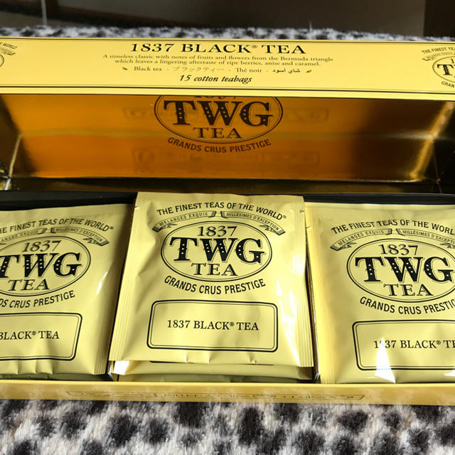 TWG1837BLACKTEA 食品/飲料/酒の飲料(茶)の商品写真