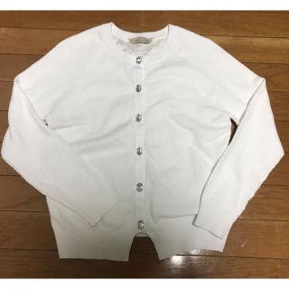 トラッゾドンナ(TORRAZZO DONNA)のみかぱんさん専用 TORRAZZO DONNA バックレースビジューカーディガン(カーディガン)