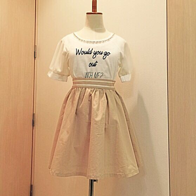 one after another NICE CLAUP(ワンアフターアナザーナイスクラップ)のナイスクラップトップス➕スカートセット レディースのスカート(ミニスカート)の商品写真