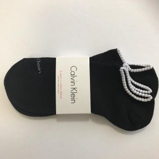 カルバンクライン(Calvin Klein)のカルバンクライン ソックス レディース 二足セット(ソックス)