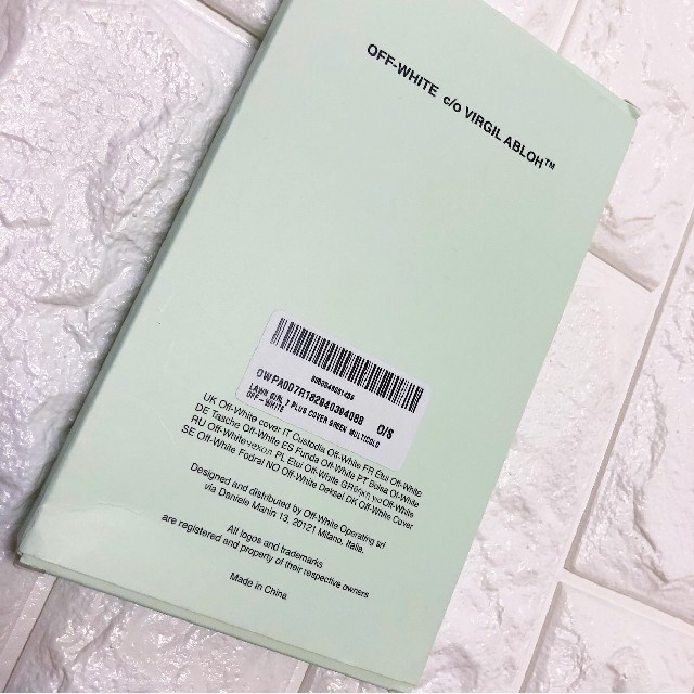 新品 off-white オフホワイト iPhone8plus カバー ケース