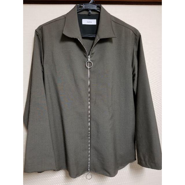 marka - marka/マーカ zip shirts ジップシャツ ウール モヘア