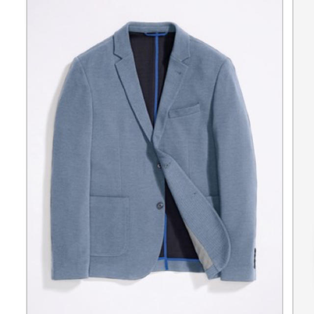  ジャージー スリムフィットブレザー メンズのジャケット/アウター(テーラードジャケット)の商品写真