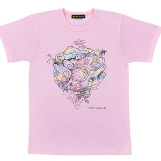 アラシ(嵐)の24時間テレビチャリＴシャツ(Tシャツ(半袖/袖なし))