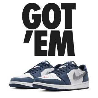 ナイキ(NIKE)のNIKE SB × JORDAN AIR JORDAN 1 LOW  27cm(スニーカー)