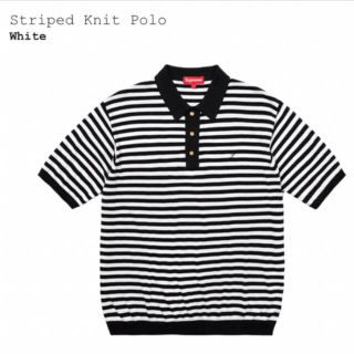 シュプリーム(Supreme)のsupreme   knit polo(ポロシャツ)