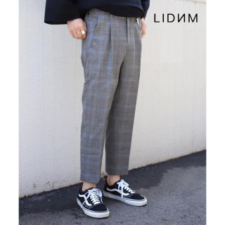 ステュディオス(STUDIOUS)のLIDnM クラシカルチェックアンクルスラックス(スラックス)