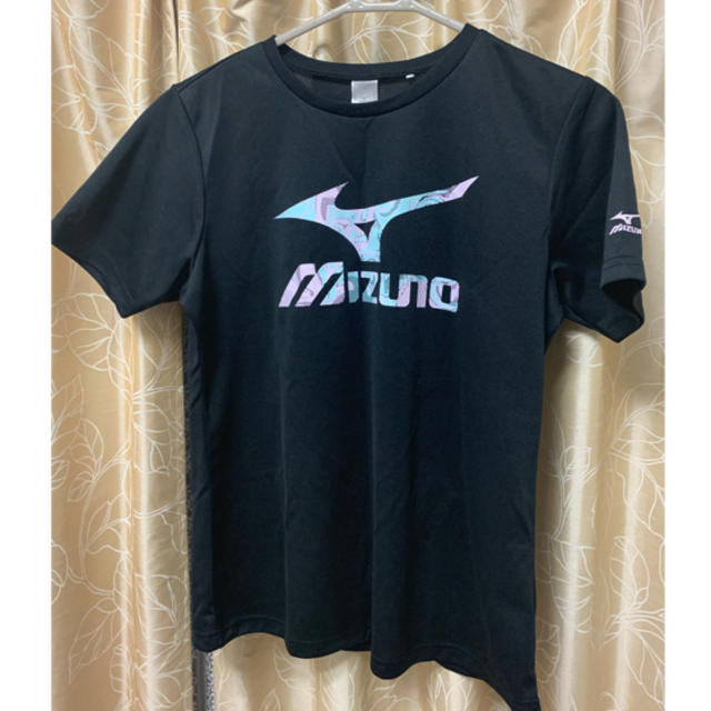 MIZUNO(ミズノ)のMIZUNO Tシャツ レディース 黒 スポーツ/アウトドアのランニング(ウェア)の商品写真