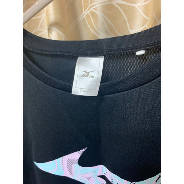 MIZUNO(ミズノ)のMIZUNO Tシャツ レディース 黒 スポーツ/アウトドアのランニング(ウェア)の商品写真