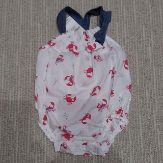 ベビーギャップ(babyGAP)のbaby GAP ワンピース カニ 50(ワンピース)