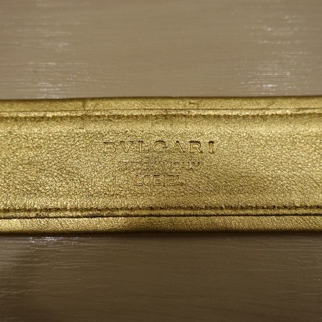 □BVLGARI ブルガリ・トンド・サン メンズベルト 激レア□ □BVLGARI ブルガリ・トンド・サン メンズベルト 激レア□