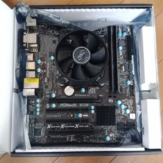 i7 2600k+AsRock B75M DDR3(4+4GB)8GB