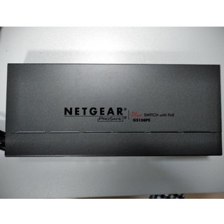 ※値下げ　NETGEAR 8ポート給電ハブ GS108PE(PC周辺機器)