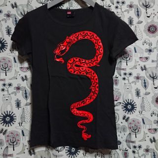 ディーゼル(DIESEL)のDIESEL  ヘビプリントTシャツ(Tシャツ(半袖/袖なし))