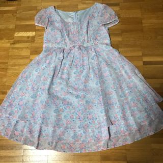 レッセパッセ(LAISSE PASSE)のはっぴーさま専用♡新品未使用☆レッセパッセ花柄ワンピース(ひざ丈ワンピース)