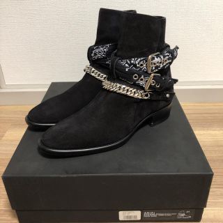 サンローラン(Saint Laurent)のAMIRI バンダナバックルブーツ 41(ブーツ)