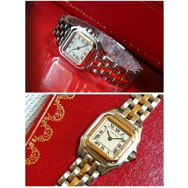 Cartier(カルティエ)の【美品☆】カルティエ パンテール 1ロウ レディース SM / 腕時計 レディースのファッション小物(腕時計)の商品写真