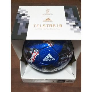 アディダス(adidas)の新品未使用品 adidas サッカーボール テルスター18 青 5号サイズ(ボール)