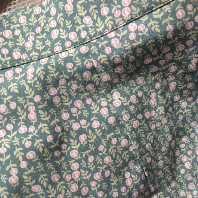 dholic(ディーホリック)のDholic 小花柄フレアロングスカート ミント レディースのスカート(ロングスカート)の商品写真