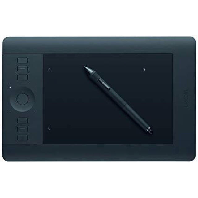 Wacom(ワコム)のお値下☆ワコムペンタブレット intuos Pro SサイズPTH-451/K1 スマホ/家電/カメラのPC/タブレット(タブレット)の商品写真