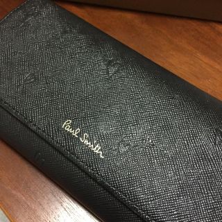 ポールスミス(Paul Smith)のPaulSmith 型押し 長財布(財布)