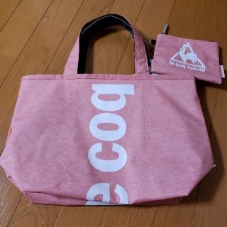 ルコックスポルティフ(le coq sportif)のle coq sportif トートバッグ ピンク(トートバッグ)