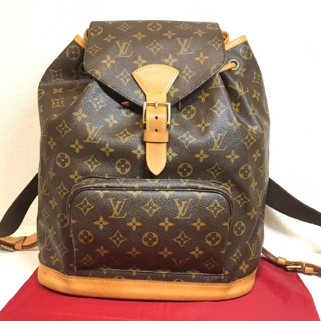 LOUIS VUITTON(ルイヴィトン)のルイヴィトン　モンスリGM レディースのバッグ(リュック/バックパック)の商品写真