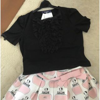 エムズグレイシー(M'S GRACY)の♡M'S GRACY 2018' 胸元レース美品カットソー♡(カットソー(半袖/袖なし))