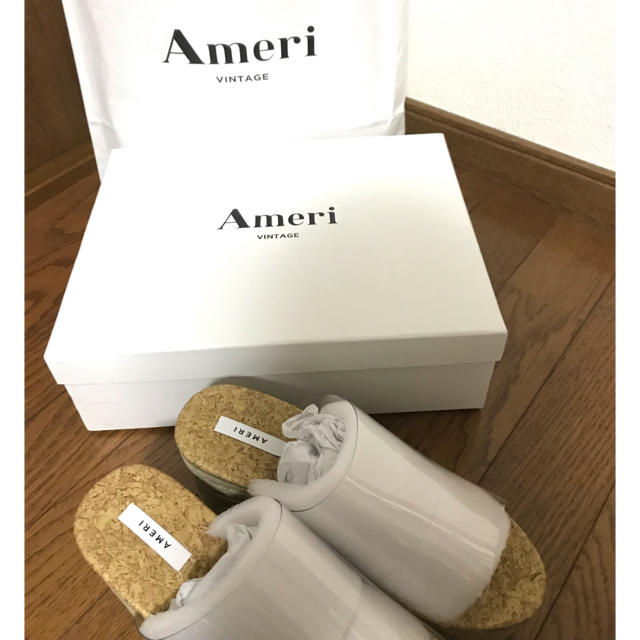 Ameri VINTAGE(アメリヴィンテージ)のAmeri CLEAR WEDGE SOLE SANDAL レディースの靴/シューズ(サンダル)の商品写真