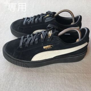 プーマ(PUMA)のPUMA SUEDE PLATFORM FL 美品 プーマ  プラットフォーム(スニーカー)