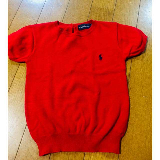 Ralph Lauren(ラルフローレン)のラルフローレン サマーニット  100サイズ キッズ/ベビー/マタニティのキッズ服女の子用(90cm~)(Tシャツ/カットソー)の商品写真