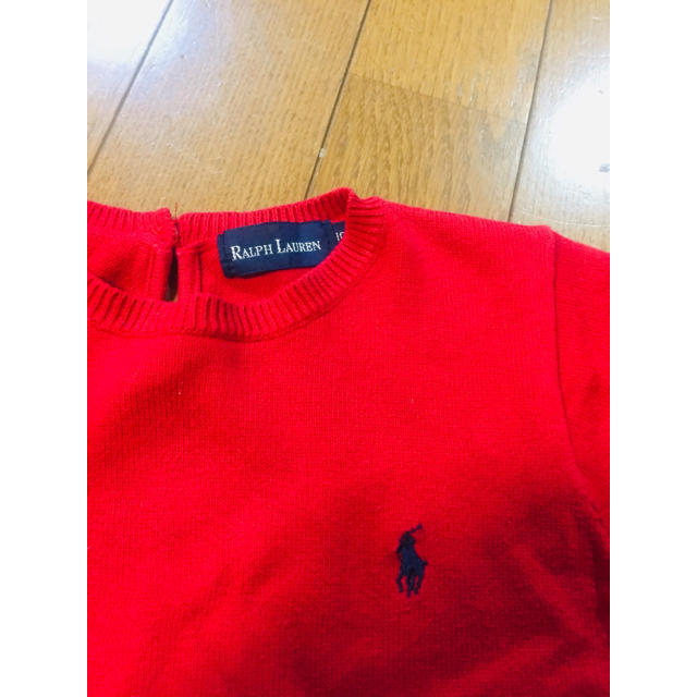 Ralph Lauren(ラルフローレン)のラルフローレン サマーニット  100サイズ キッズ/ベビー/マタニティのキッズ服女の子用(90cm~)(Tシャツ/カットソー)の商品写真