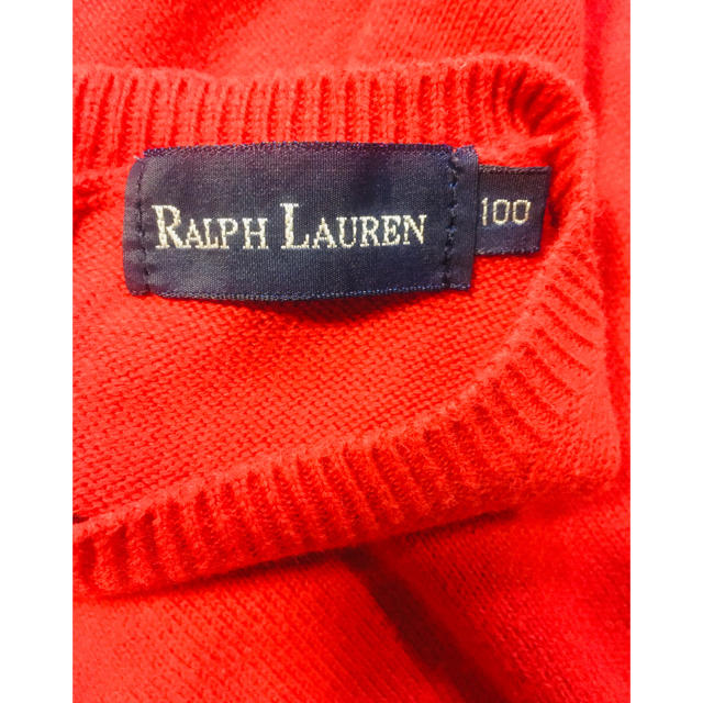 Ralph Lauren(ラルフローレン)のラルフローレン サマーニット  100サイズ キッズ/ベビー/マタニティのキッズ服女の子用(90cm~)(Tシャツ/カットソー)の商品写真