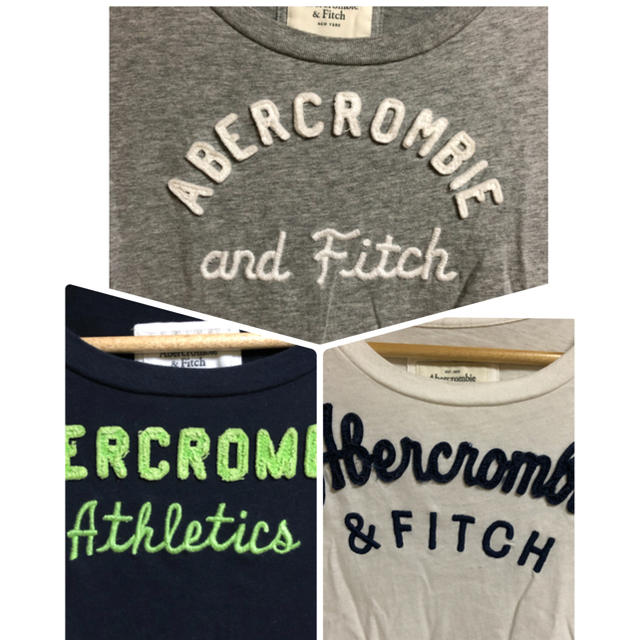 Abercrombie&Fitch(アバクロンビーアンドフィッチ)の限定！ABERCROMBIE and FITCH レディースTシャツ5枚セット レディースのトップス(Tシャツ(半袖/袖なし))の商品写真