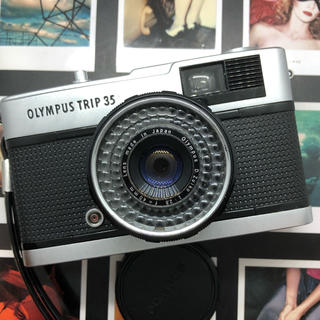 オリンパス(OLYMPUS)の【完動品】OLYMPUS trip35 フィルムカメラ【美品】(フィルムカメラ)