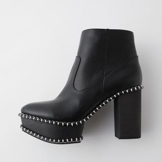 マウジー(moussy)のmoussy WOOD SOLE BOOTS(ブーツ)