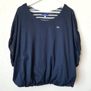 バーバリーブルーレーベル(BURBERRY BLUE LABEL)の【美品】BURBERRY BLUE LABEL  カットソー (カットソー(半袖/袖なし))