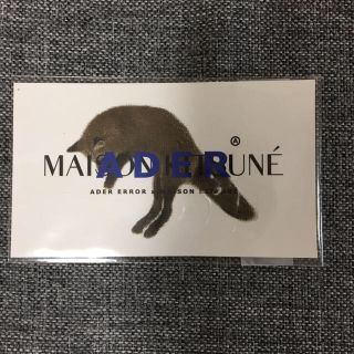 メゾンキツネ(MAISON KITSUNE')の専用 Maison kitsune adererror コラボ ステッカー(その他)