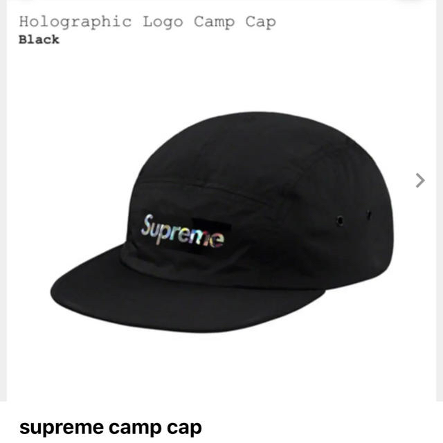 新品未使用確実正規品サイズSupreme Holographic Logo Camp Cap