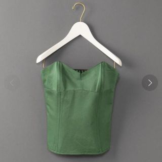 ビューティアンドユースユナイテッドアローズ(BEAUTY&YOUTH UNITED ARROWS)の＜6(ROKU)＞SATIN BUSTIER/ﾋﾞｽﾁｪ(ベアトップ/チューブトップ)