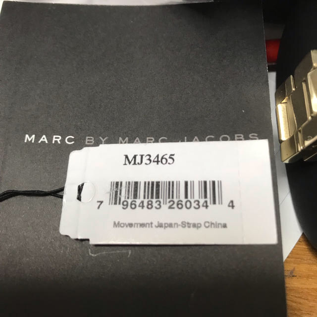 MARC BY MARC JACOBS(マークバイマークジェイコブス)のマーク バイ マークジェイコブス 腕時計 美品！ レディースのファッション小物(腕時計)の商品写真