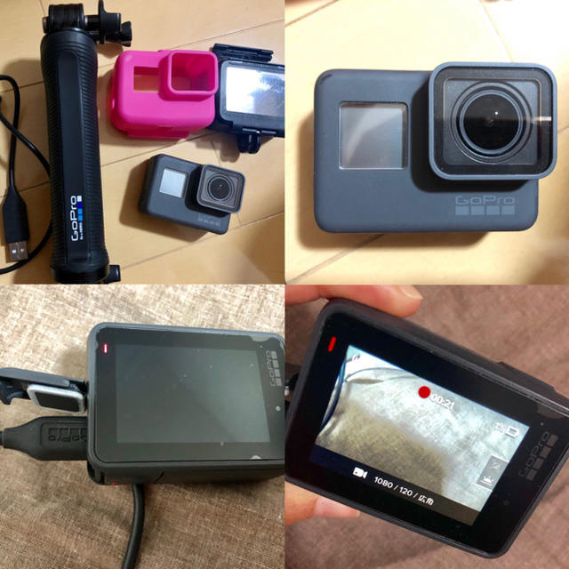 GoPro(ゴープロ)のgopro5 アクセサリー付 R💙様専用 スマホ/家電/カメラのカメラ(ビデオカメラ)の商品写真