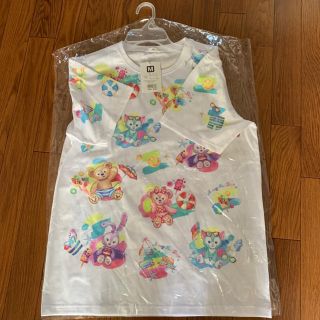 ダッフィー(ダッフィー)の★ルナ様専用★「ダッフィーのサニーファン」TシャツMサイズ&ウォッシュタオル(Tシャツ(半袖/袖なし))