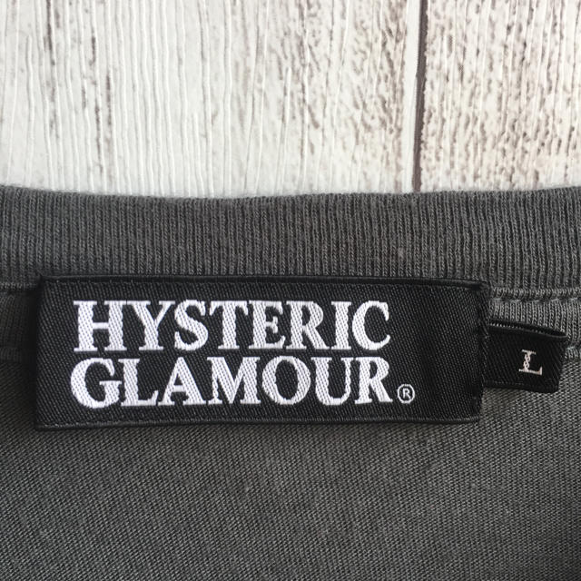 HYSTERIC GLAMOUR(ヒステリックグラマー)の【HYSTRIC GLAMOUR】セクシー プリント カットソー  L メンズのトップス(Tシャツ/カットソー(半袖/袖なし))の商品写真