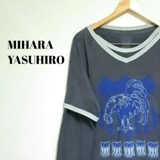 ミハラヤスヒロ(MIHARAYASUHIRO)の変形デザイン☆ ミハラヤスヒロ 半袖＆長袖 シャツ メンズ(シャツ)