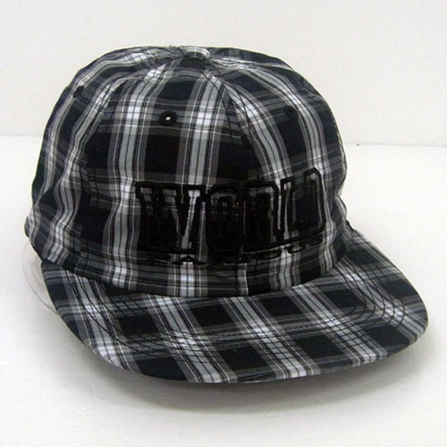 World Famous Plaid 6-Panel / Black