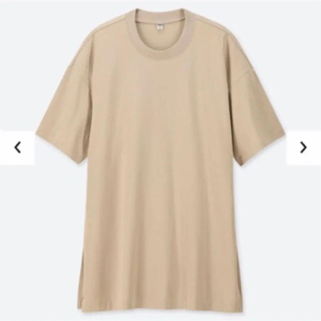 UNIQLO(ユニクロ)の【美品】オーバーサイズチュニック レディースのトップス(Tシャツ(半袖/袖なし))の商品写真