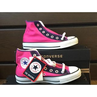 コンバース(CONVERSE)のまほ様専用 新品 コンバース  オールスター  ピンク 24.5cm(スニーカー)