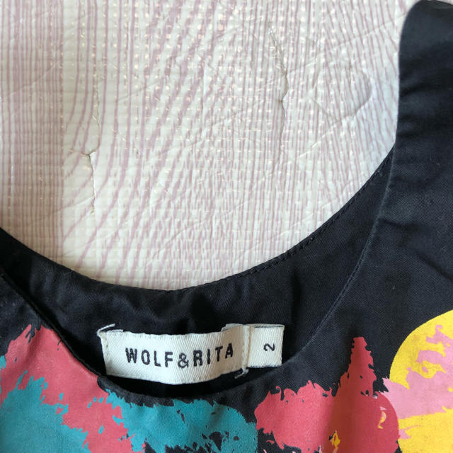 こども ビームス(コドモビームス)のwolfandrita ブラウス キッズ/ベビー/マタニティのキッズ服女の子用(90cm~)(Tシャツ/カットソー)の商品写真